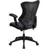 image:imageFlash Furniture Kale High Back Designer Blue Mesh Executive Swivel Ergonomic Office Chair with Adjustable ArmsGray Mesh