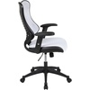 image:imageFlash Furniture Kale High Back Designer Blue Mesh Executive Swivel Ergonomic Office Chair with Adjustable ArmsWhite Mesh