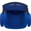 image:imageFlash Furniture Kale MidBack White Mesh Ergonomic Drafting Chair  Adjustable Foot Ring FlipUp ArmsBlue