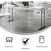 image:imageFlash Furniture Kathryn 5 Pack 6Foot Rectangle Granite White Plastic Folding TrainingSeminar TableGranite White