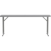 image:imageFlash Furniture Kathryn 5 Pack 6Foot Rectangle Granite White Plastic Folding TrainingSeminar TableGrey