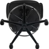 image:imageFlash Furniture Kelista MidBack Swivel Office Chair with Adjustable Seat Height Ergonomic Mesh Desk Chair with FlipUp Armrests BlackBlack LeathersoftMesh