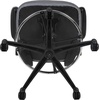 image:imageFlash Furniture Kelista MidBack Swivel Office Chair with Adjustable Seat Height Ergonomic Mesh Desk Chair with FlipUp Armrests BlackDark Gray Mesh