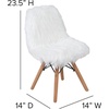 image:imageFlash Furniture Kids Shaggy Dog White Accent Chair