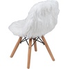image:imageFlash Furniture Kids Shaggy Dog White Accent Chair
