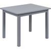 image:imageFlash Furniture Kyndl Kids Solid Hardwood Table and Chair Set for Playroom Bedroom Kitchen  3 Piece Set  NaturalGrey