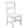 image:imageFlash Furniture Kyndl Kids Solid Hardwood Table and Chair Set for Playroom Bedroom Kitchen  3 Piece Set  White