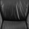 image:imageFlash Furniture LeatherSoft Executive Reception Chair with Padded Armrests and Sled Base Upholstered Side Chair for Living Room or Office Black