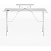 image:imageFlash Furniture Mallot Black Gaming Desk with Cup Holder Headphone Hook and MonitorSmartphone StandWhite