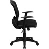 image:imageFlash Furniture Manny MidBack Designer Black Mesh Swivel Task Office Chair with Arms
