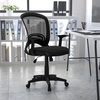 image:imageFlash Furniture Manny MidBack Designer Black Mesh Swivel Task Office Chair with Arms
