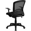 image:imageFlash Furniture Manny MidBack Designer Black Mesh Swivel Task Office Chair with Arms