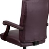 image:imageFlash Furniture Martha Washington Burgundy LeatherSoft Executive Swivel Office Chair with ArmsBurgundy Leathersoft