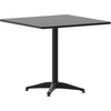 image:imageFlash Furniture Mellie 235 Square Aluminum IndoorOutdoor Table with BaseBlack