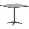 image:imageFlash Furniture Mellie 235 Square Aluminum IndoorOutdoor Table with BaseBronze