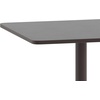 image:imageFlash Furniture Mellie 235 Square Aluminum IndoorOutdoor Table with BaseBronze