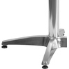 image:imageFlash Furniture Mellie Commercial Grade 315 Round Aluminum IndoorOutdoor Table with BaseAluminum