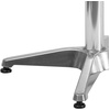 image:imageFlash Furniture Mellie Commercial Grade 315 Round Aluminum IndoorOutdoor Table with BaseAluminum