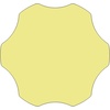 image:imageFlash Furniture Mobile 60 Flower Yellow Thermal Laminate Activity Table  Standard Height Adjustable Legs