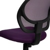 image:imageFlash Furniture Neri Low Back Black Mesh Swivel Task Office Chair with Curved Square BackPurple