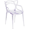 image:imageFlash Furniture Nesting Series Transparent Stacking Side ChairSet of 4
