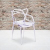 image:imageFlash Furniture Nesting Series Transparent Stacking Side ChairSet of 4