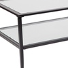 image:imageFlash Furniture Newport Collection Glass Coffee Table with Black Metal FrameCoffee Table
