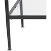 image:imageFlash Furniture Newport Collection Glass Coffee Table with Black Metal FrameCoffee Table