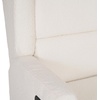 image:imageFlash Furniture Omma Swivel Glider Rocking Recliner Manual Wingback Recliner with 360 Degree Swivel for Living Room Bedroom or Nursery Upholstered Dark GrayOffwhite Boucle
