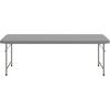 image:imageFlash Furniture Paige 493 Classroom Activity Table for School and Home HeavyDuty Rectangular Plastic Activity Table for Kids WhiteGranite Gray