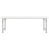 image:imageFlash Furniture Paige 493 Classroom Activity Table for School and Home HeavyDuty Rectangular Plastic Activity Table for Kids WhiteGranite White