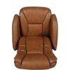 image:imageFlash Furniture Poppy Massaging MultiPosition Plush Recliner with Side Pocket and Ottoman in Black LeatherSoftBrown