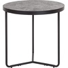 image:imageFlash Furniture Providence Collection 315 Round Indoor Living Room Coffee Table in Faux Concrete FinishConcrete