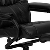 image:imageFlash Furniture Rachel Contemporary MultiPosition LeatherSoft Recliner Chair with Ottoman 360Degree Swivel Recliner Chair and Ottoman Set BlackBlack