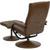 image:imageFlash Furniture Rachel Contemporary MultiPosition LeatherSoft Recliner Chair with Ottoman 360Degree Swivel Recliner Chair and Ottoman Set BlackPalimino