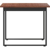 image:imageFlash Furniture Redmond Conference Table with UFrame Base Commercial Water and Scratch Resistant Laminate Finish PVC Edge Heavy Duty Steel Frame 72x36 Gray OakWalnut