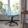 image:imageFlash Furniture Salerno Series High Back Black Mesh Office ChairLight Blue