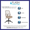 image:imageFlash Furniture Salerno Series High Back Black Mesh Office ChairLight Brown