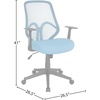 image:imageFlash Furniture Salerno Series High Back Red Mesh Office ChairBlue