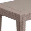 image:imageFlash Furniture Seneca Light Gray Faux Rattan Coffee Table