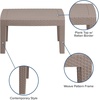 image:imageFlash Furniture Seneca Light Gray Faux Rattan Coffee Table