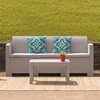 image:imageFlash Furniture Seneca Light Gray Faux Rattan Coffee Table