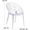 image:imageFlash Furniture Specter Series Transparent Stacking Side Chair1 Pack