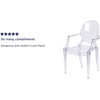 image:imageFlash Furniture Specter Series Transparent Stacking Side ChairSet of 4