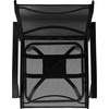 image:imageFlash Furniture Valerie Patio Bar Height Stools Set of 2 AllWeather Textilene Swivel Patio Stools with High Back amp Armrests in RedBlack