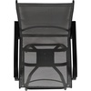 image:imageFlash Furniture Valerie Patio Bar Height Stools Set of 2 AllWeather Textilene Swivel Patio Stools with High Back amp Armrests in RedGrey