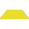 image:imageFlash Furniture Wren 225W x 45L Trapezoid Grey HP Laminate Activity Table  Height Adjustable Short LegsYellow