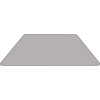 image:imageFlash Furniture Wren 225W x 45L Trapezoid Oak HP Laminate Activity Table  Standard Height Adjustable LegsGrey