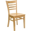 Natural Wood Seat/Natural Wood Frame