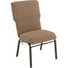 Mixed Tan Fabric/Gold Vein Frame